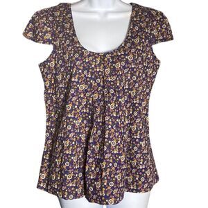 New With Tags Floral Top Size M